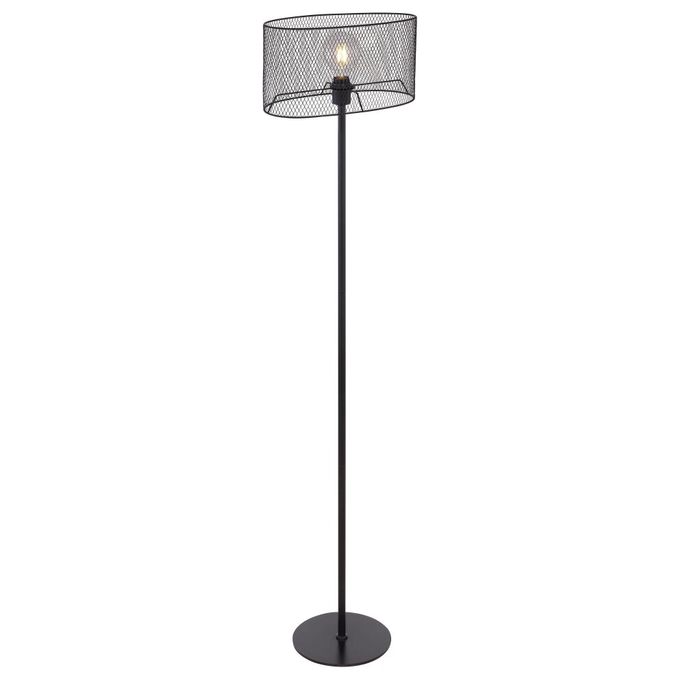 Globo DOPS Stehleuchte Schwarz, 1-flammig main product photo