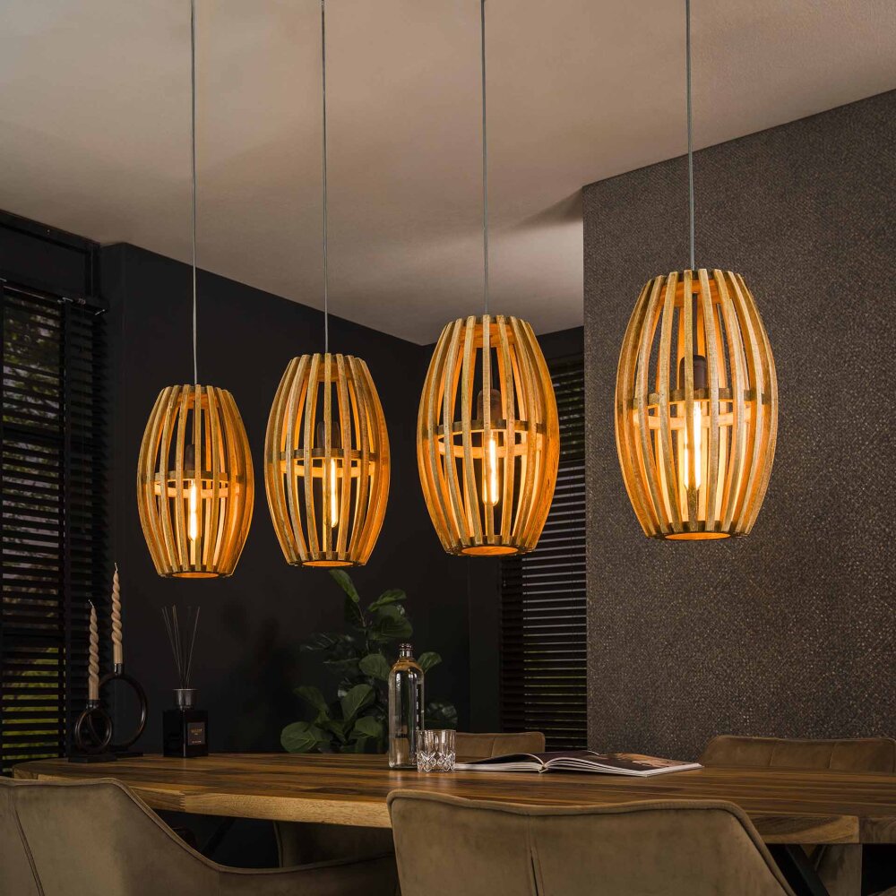 Laceiras Pendelleuchte Naturfarben, 4-flammig main product photo