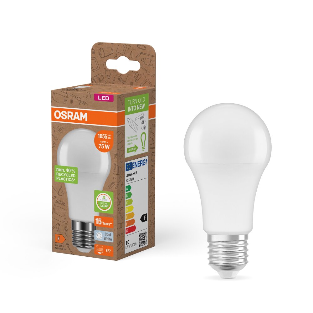 Osram LED E27 10 Watt 4000 Kelvin 1055 Lumen main product photo