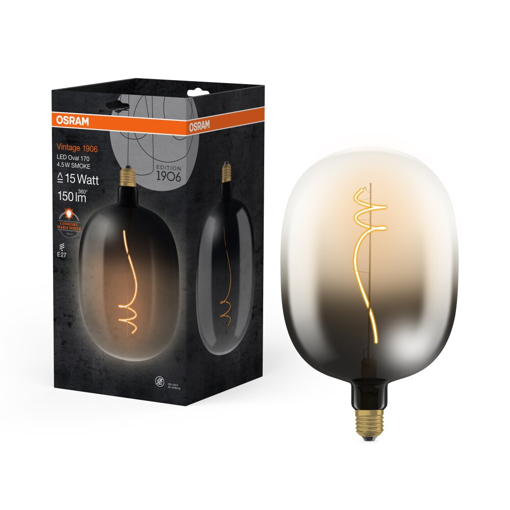 Osram LED E27 4,5 Watt 1800 Kelvin 150 Lumen main product photo