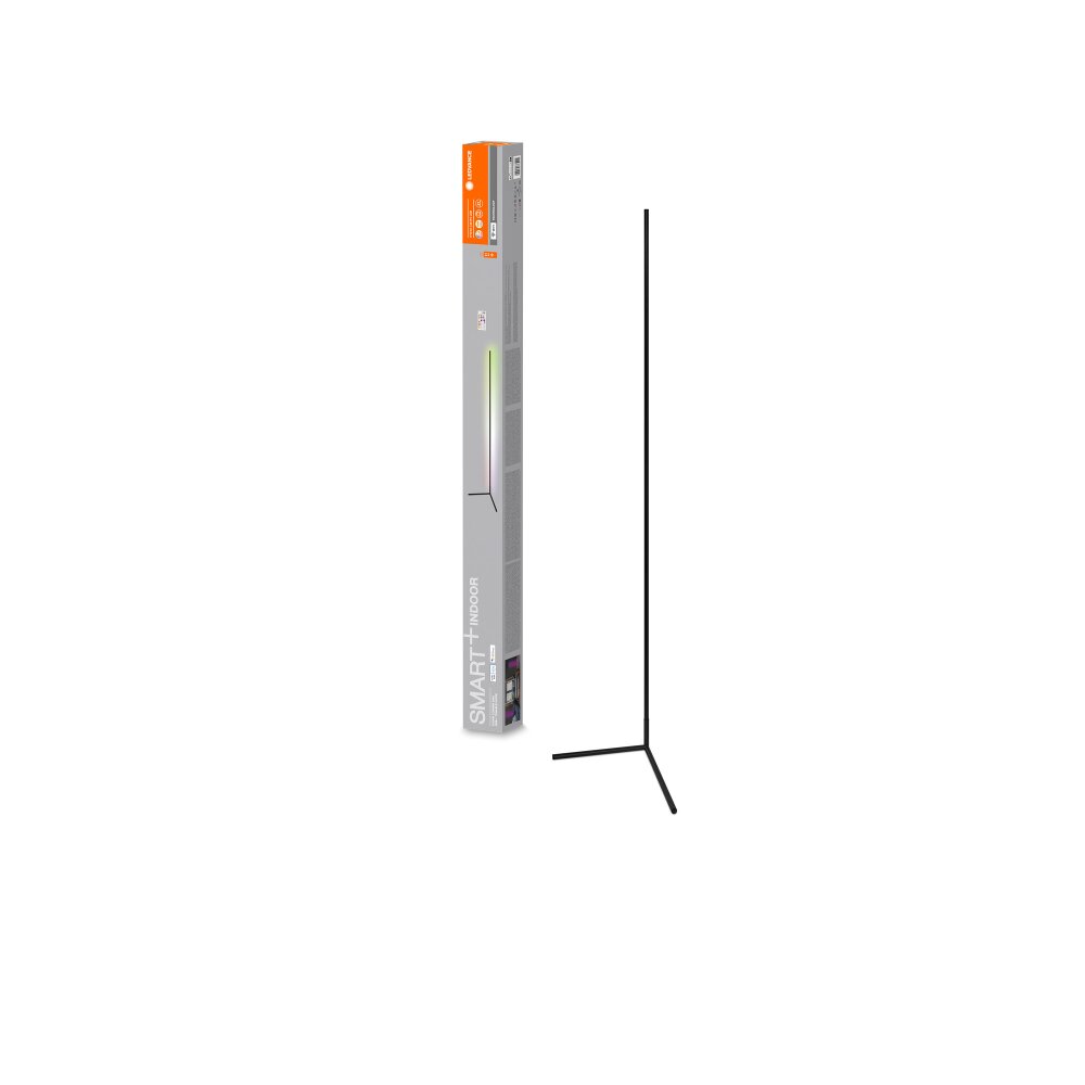 LEDVANCE SMART WIFI FLOOR Stehleuchte Schwarz, 1-flammig, Fernbedienung main product photo