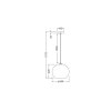LEDVANCE DECOR Wand- und Deckenleuchte Braun, 1-flammig
