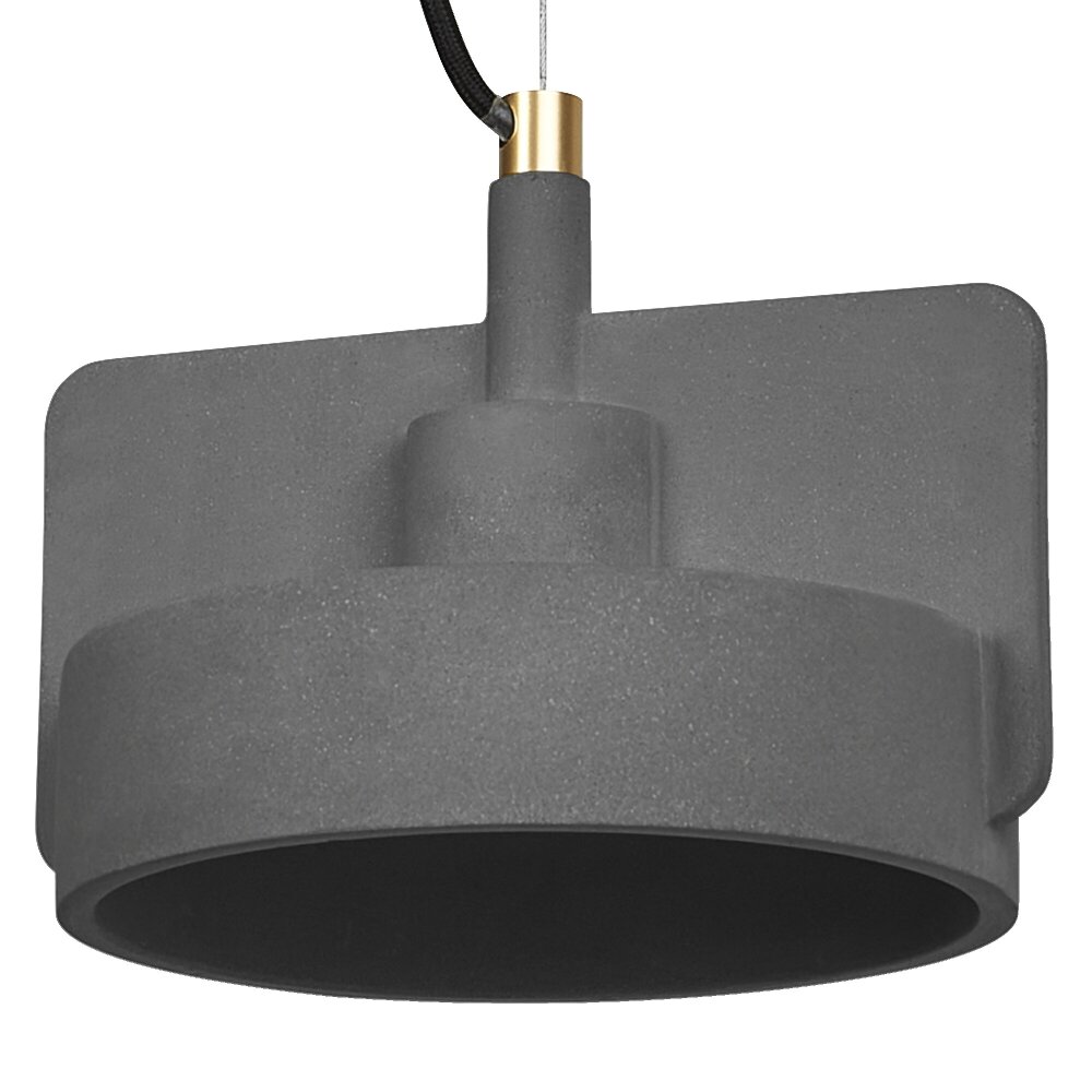LEDVANCE DECOR Wand- und Deckenleuchte Grau, 1-flammig main product photo