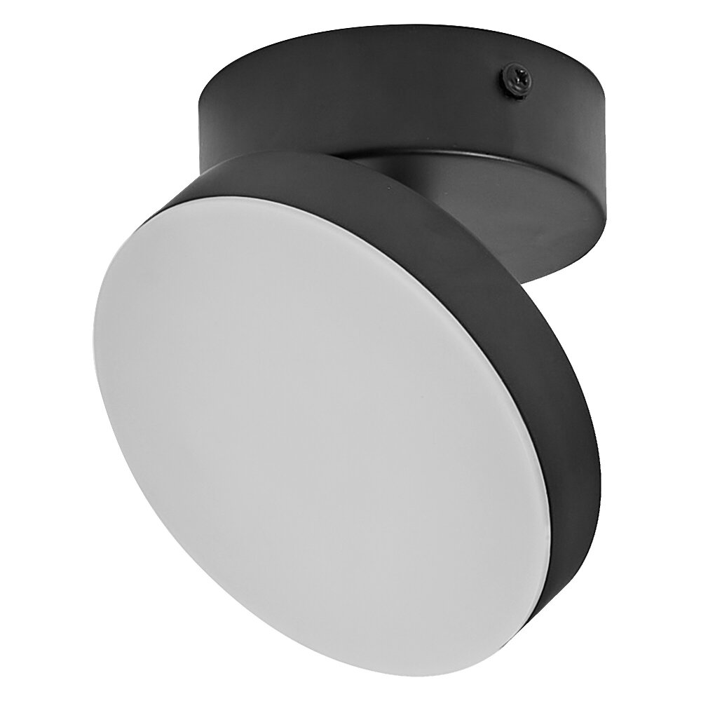 LEDVANCE DECOR Wand- und Deckenleuchte Schwarz, 1-flammig main product photo