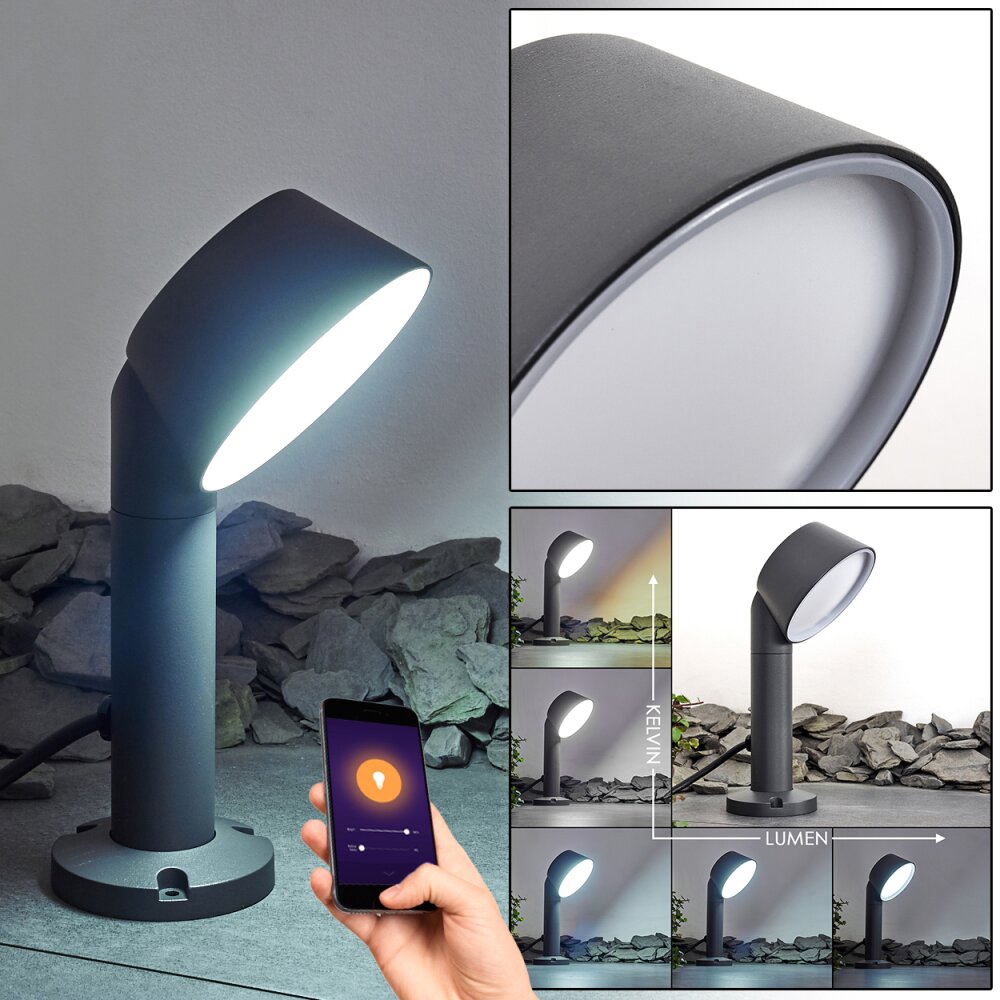 Moroni Wegeleuchte LED Anthrazit, 1-flammig main product photo