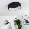 Kampal Deckenleuchte LED Schwarz, 1-flammig