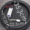 Kampal Deckenleuchte LED Schwarz, 1-flammig