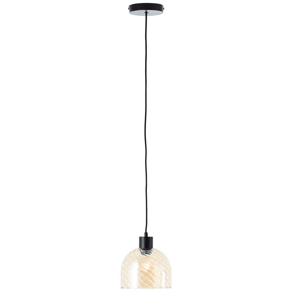 Brilliant Casto Pendelleuchte Schwarz, 1-flammig main product photo