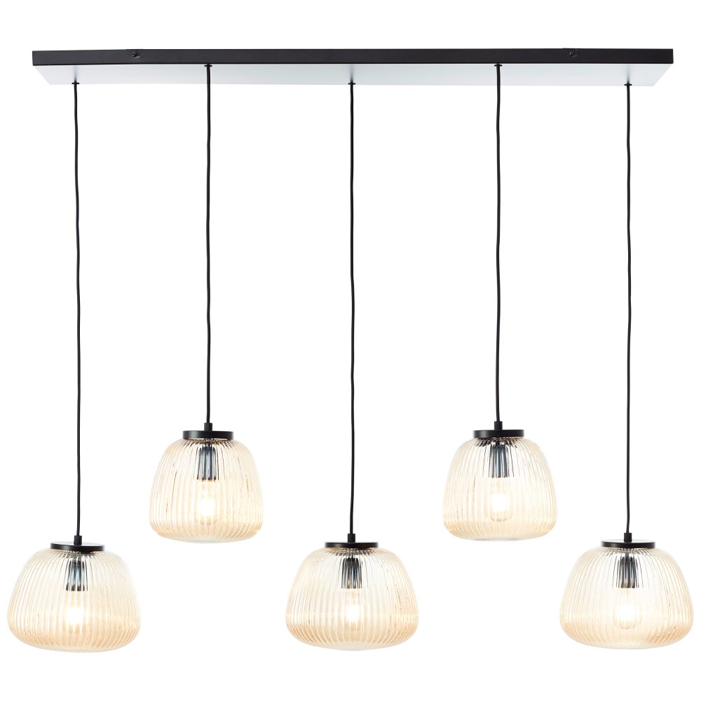 Brilliant Kaizen Pendelleuchte Schwarz, 5-flammig main product photo