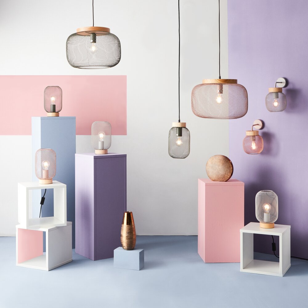 Brilliant Giada Pendelleuchte Grau, 1-flammig main product photo