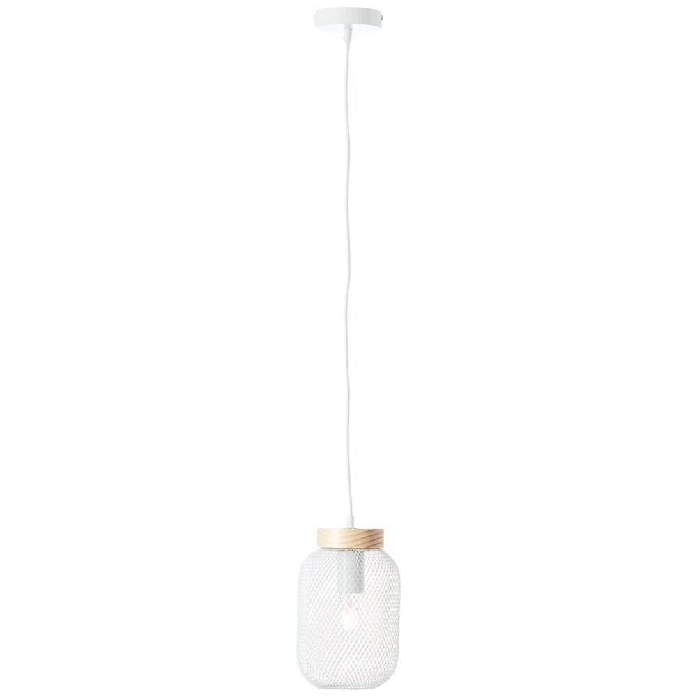 Brilliant Giada Pendelleuchte Weiß, 1-flammig main product photo