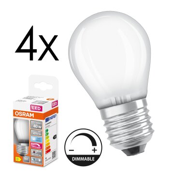 LED E27 4er Set 3,4 Watt 4000 Kelvin 470 Lumen
