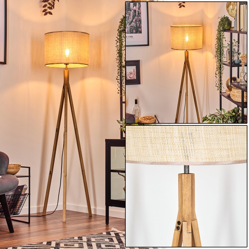 Sabadim Stehleuchte Naturfarben, 1-flammig main product photo