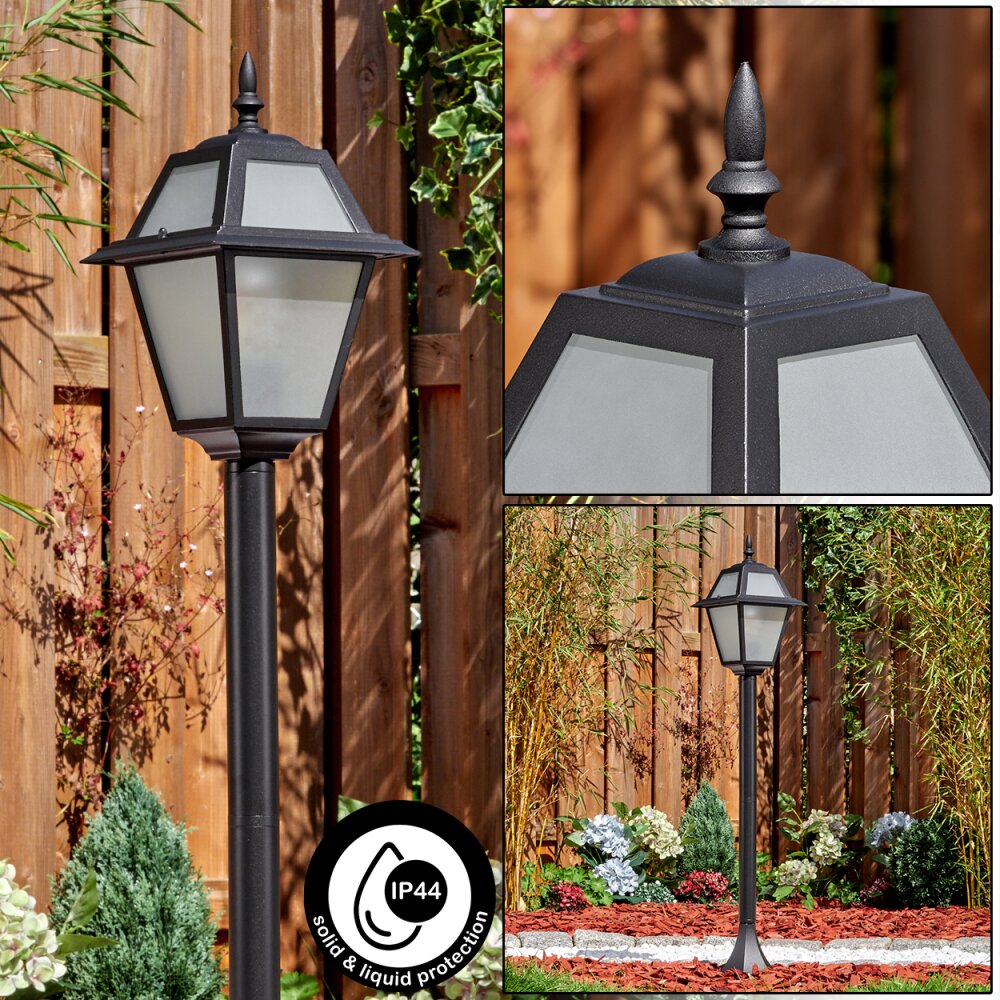 Fornelos Wegeleuchte Schwarz, 1-flammig main product photo