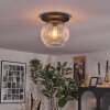 Ripoll Deckenleuchte Glas 25 cm Klar, 1-flammig
