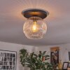 Ripoll Deckenleuchte Glas 25 cm Klar, 1-flammig