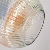 Ripoll Deckenleuchte Glas 25 cm Bernsteinfarben, Klar, 1-flammig
