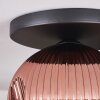 Ripoll Deckenleuchte Glas 25 cm Kupferfarben, 1-flammig