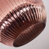 Ripoll Deckenleuchte Glas 25 cm Kupferfarben, 1-flammig