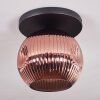 Ripoll Deckenleuchte Glas 25 cm Kupferfarben, 1-flammig