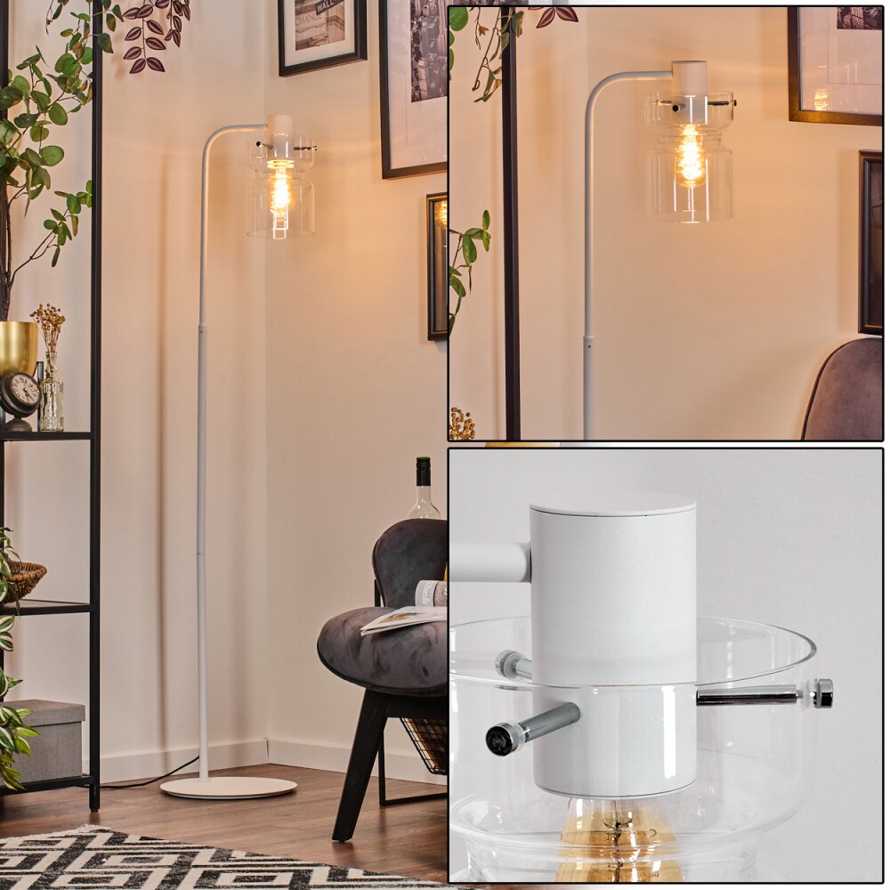 Hasvik Stehleuchte Weiß, 1-flammig main product photo