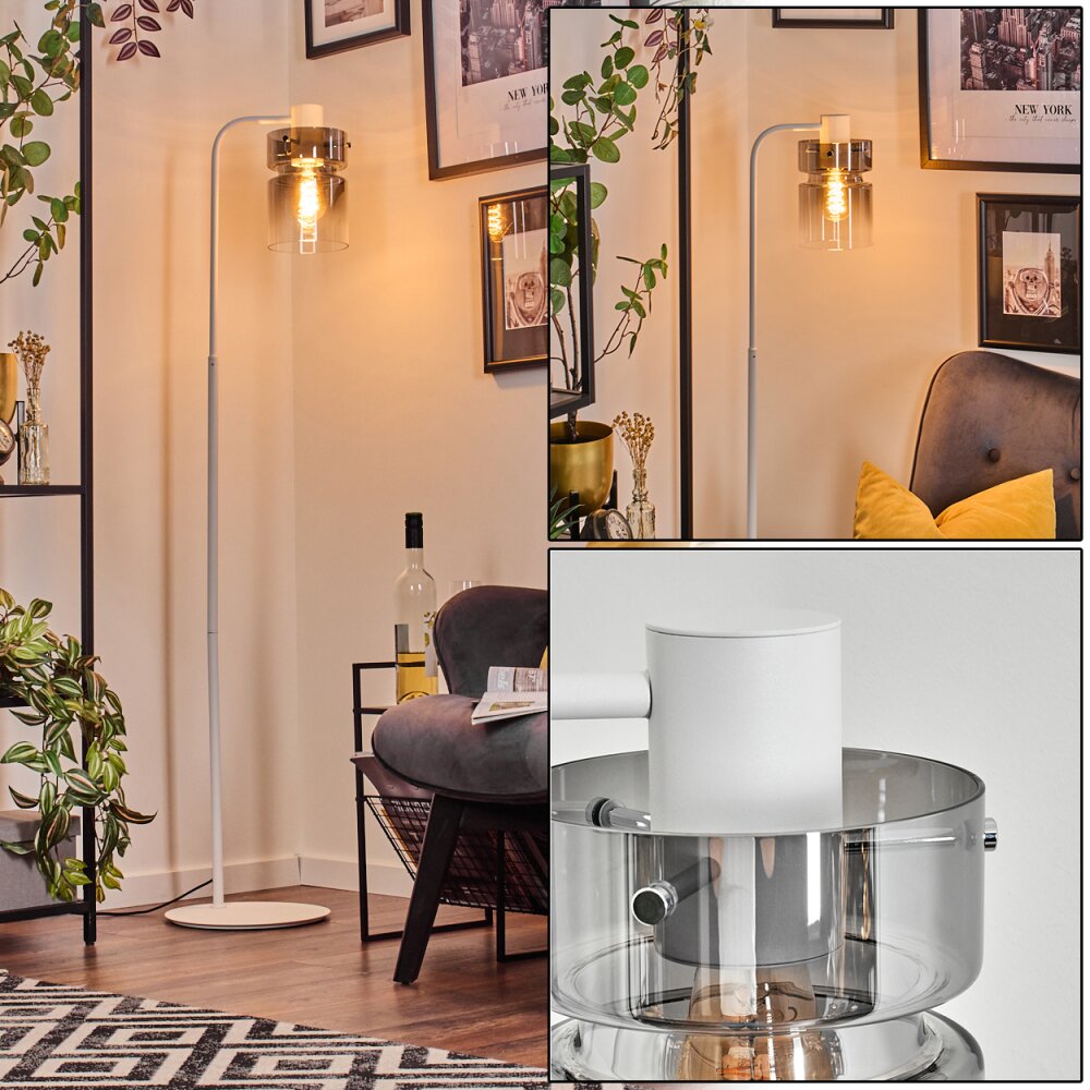 Hasvik Stehleuchte Weiß, 1-flammig main product photo