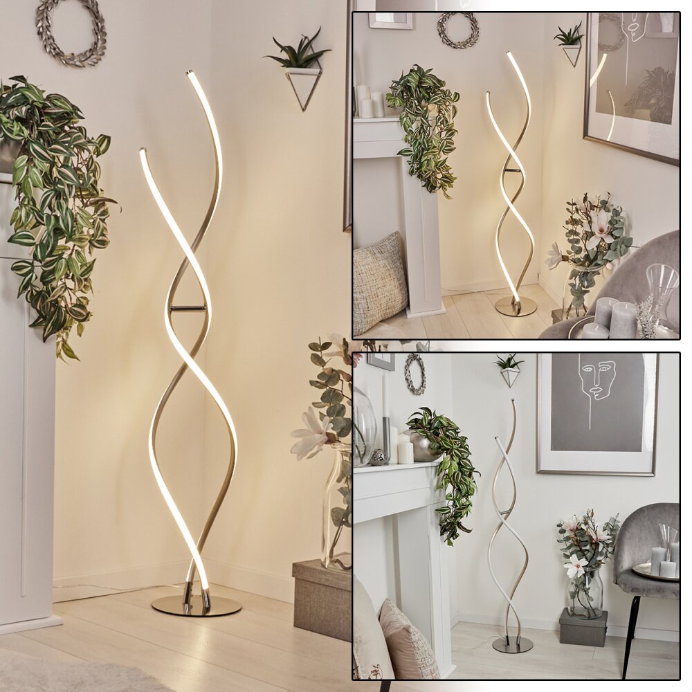 Henrichemont Stehleuchte LED Chrom, Nickel-Matt, 1-flammig main product photo