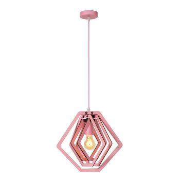 Lucide MAURO Pendelleuchte Rosa, 1-flammig