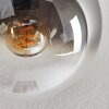 Gastor Deckenleuchte Glas 15 cm Klar, Rauchfarben, 5-flammig