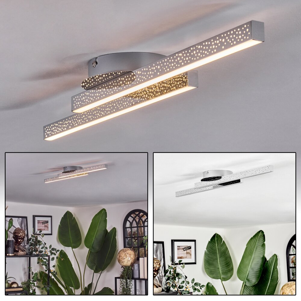 Arlan Deckenleuchte LED Chrom, 2-flammig main product photo
