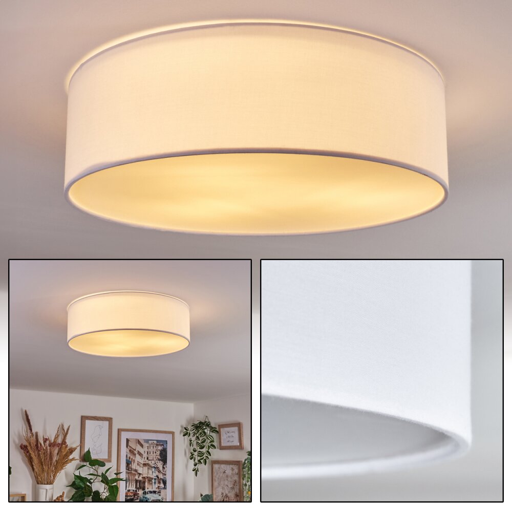 Antillo Deckenleuchte Weiß, 3-flammig main product photo