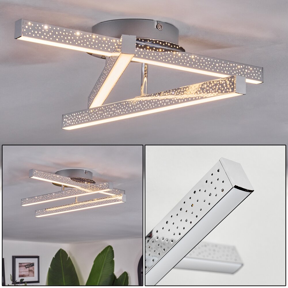 Arlan Deckenleuchte LED Chrom, 1-flammig main product photo