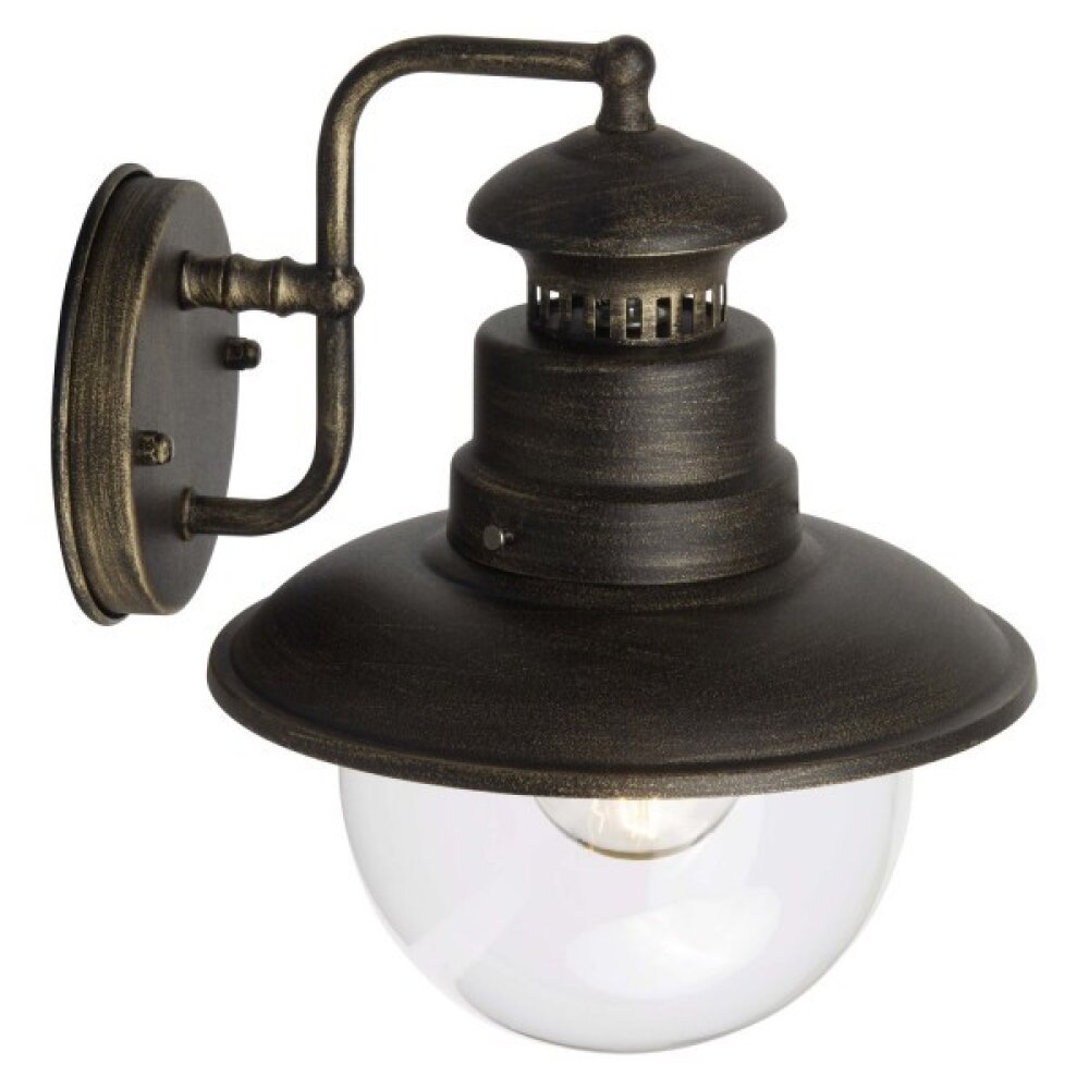 Brilliant Artu Außenwandleuchte Schwarz, 1-flammig main product photo