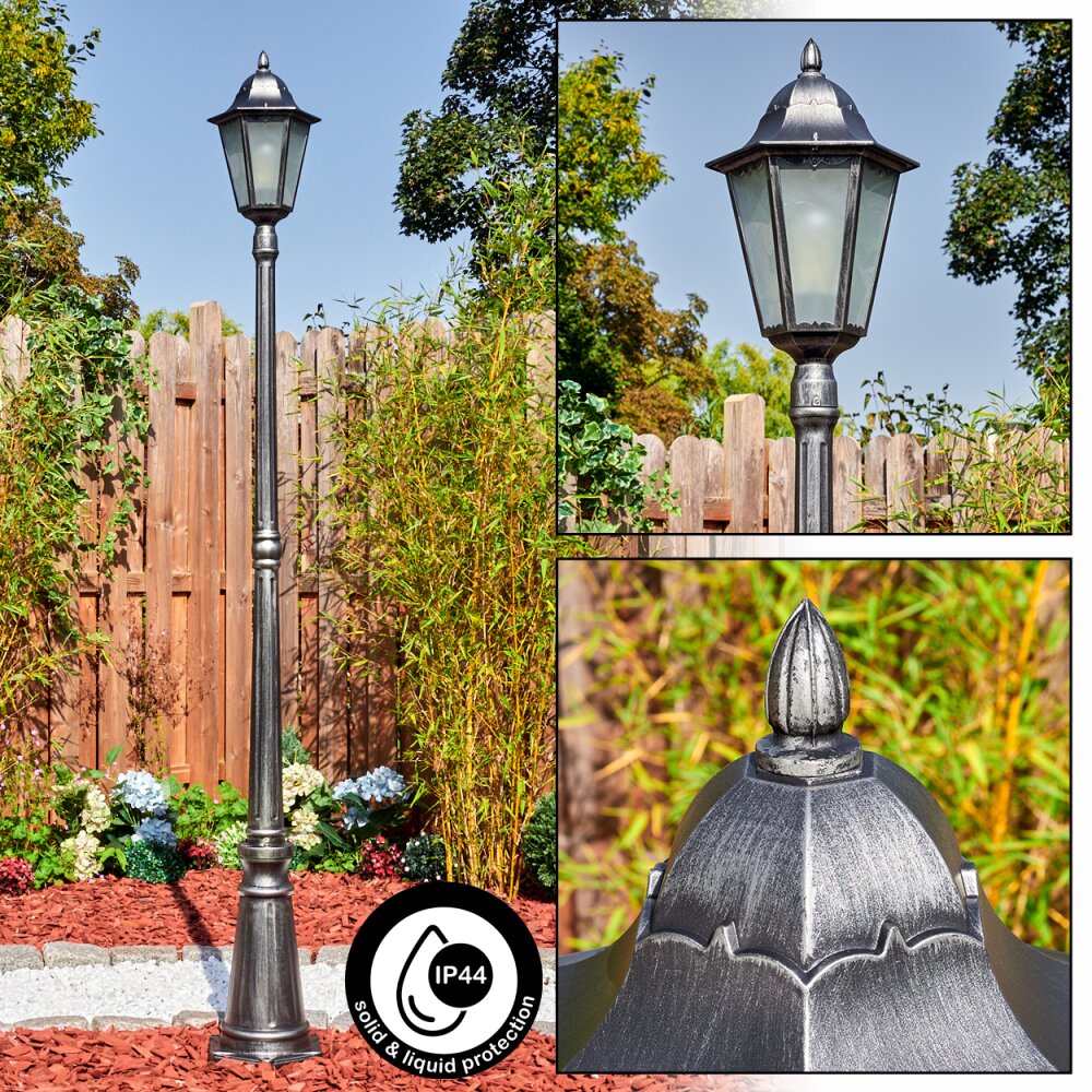 Lignac Kandelaber Schwarz, Silber, 1-flammig main product photo