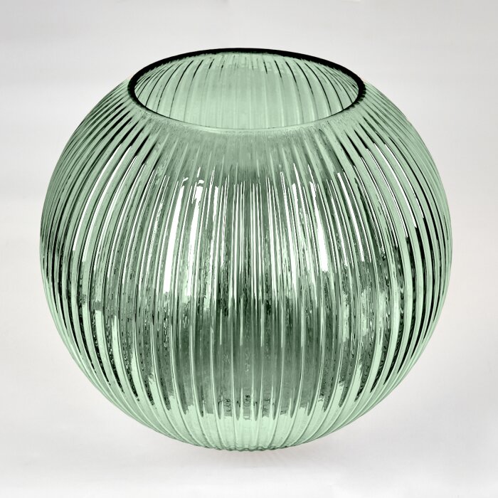 Lampenschirm aus Glas Koyoto Ersatzglas 30 cm Grün Grün H3748619