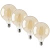 LED E27 4er Set 6 Watt 2700 Kelvin 600 Lumen