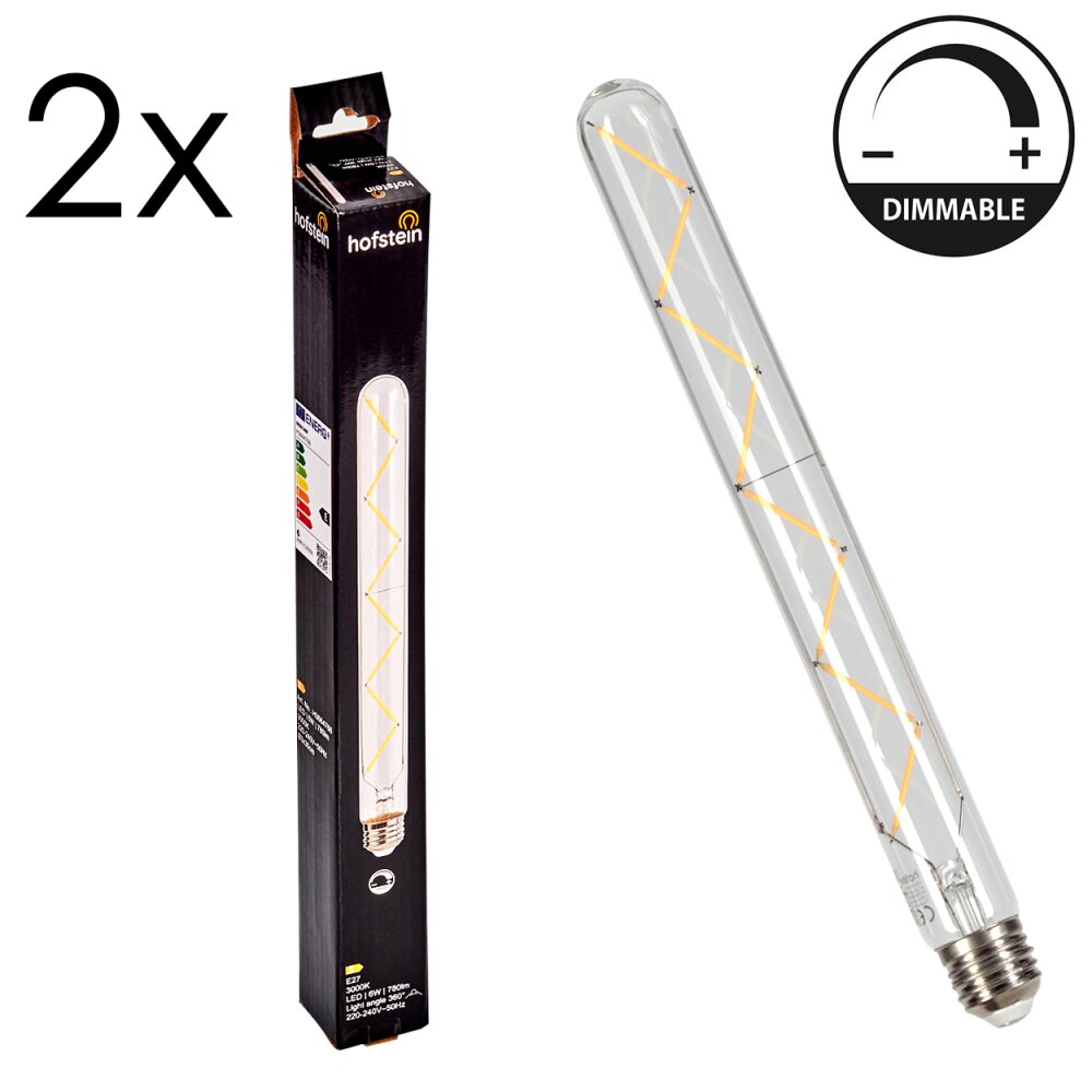 LED E27 2er Set 6 Watt 3000 Kelvin 780 Lumen main product photo