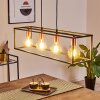 Flambeau Pendelleuchte Schwarz, 4-flammig
