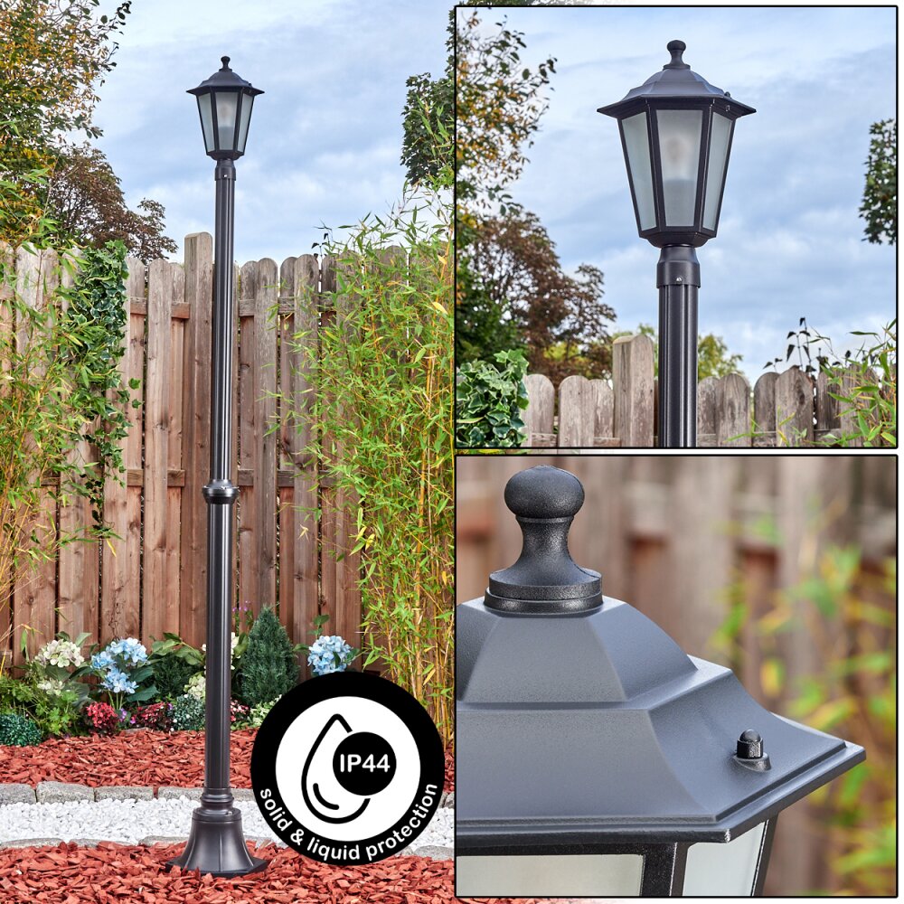 Loria Kandelaber Schwarz, 1-flammig main product photo
