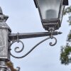 Naofe Kandelaber Schwarz, Silber, 3-flammig