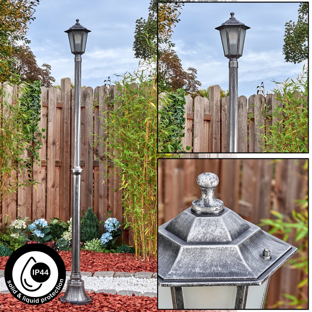 Loria Kandelaber Schwarz, Silber, 1-flammig main product photo