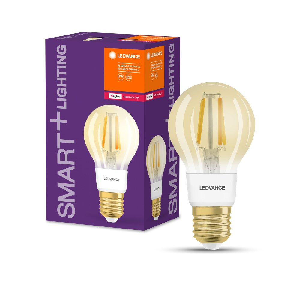 LEDVANCE SMART+ LED E27 6 Watt 2400 Kelvin 680 Lumen main product photo