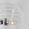 Chehalis Wandleuchte Glas 10 cm Klar, 3-flammig