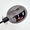 Nikkala Stehleuchte Marmor, Schwarz, 5-flammig
