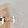 Chehalis Wandleuchte Glas 12 cm, 15 cm Bernsteinfarben, Klar, 3-flammig
