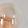 Chehalis Wandleuchte Glas 15 cm Bernsteinfarben, Klar, 3-flammig