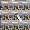 Cadaixo Deckenleuchte LED Naturfarben, Weiß, 1-flammig, Fernbedienung