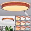 Sofo Deckenleuchte LED Naturfarben, 1-flammig, Fernbedienung
