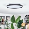 Sofo Deckenleuchte LED Schwarz, 1-flammig, Fernbedienung