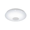 Eglo VOLTAGO 2 Deckenleuchte LED Kristalloptik, Weiß, 1-flammig, Fernbedienung
